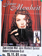 Original 2001 Jane Monheit German Concert Posters